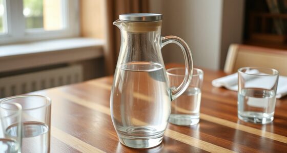 top glass water carafes