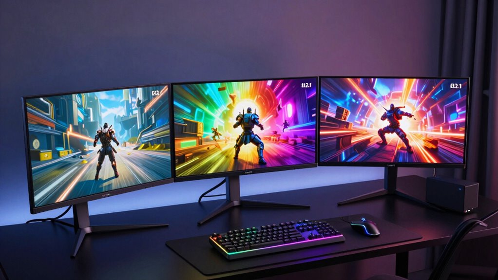 top hdmi 2 1 console monitors