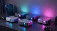 top low lag gaming projectors