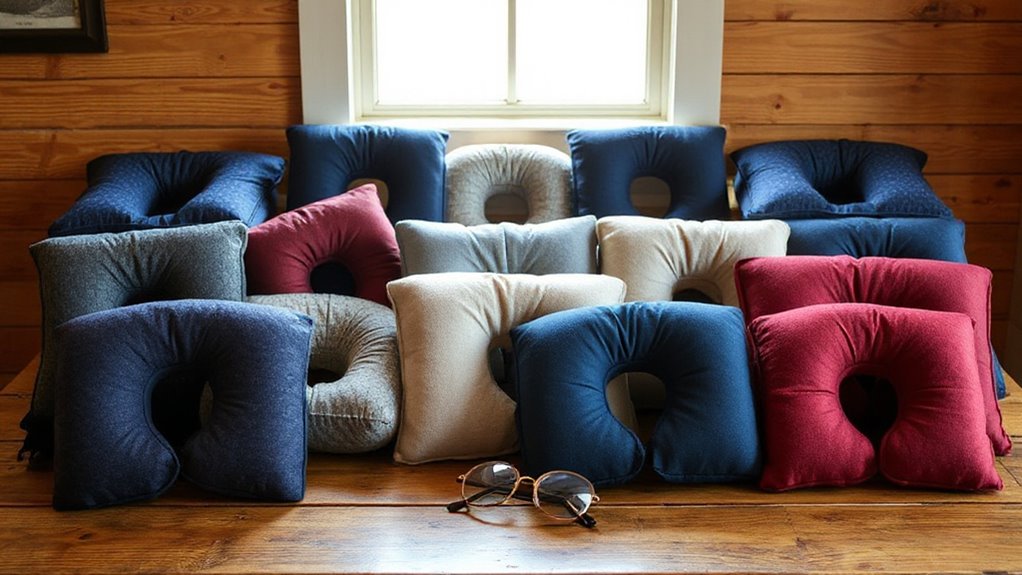 top memory foam travel pillows