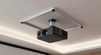 top motorized ceiling projector lifts