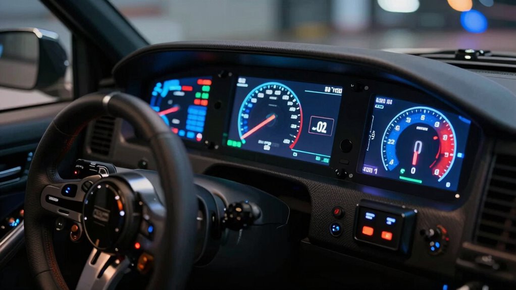top sim racing dashboard displays