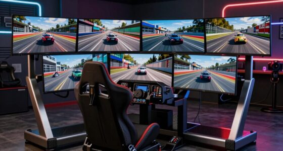 top sim racing monitor stands