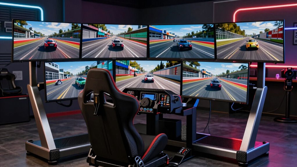 top sim racing monitor stands