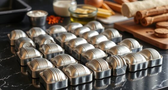 top stainless cannoli molds