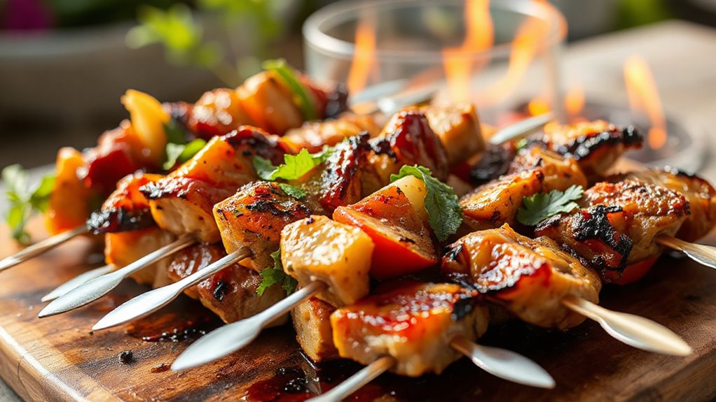 top stainless kebab skewers