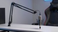 top streaming microphone boom arms