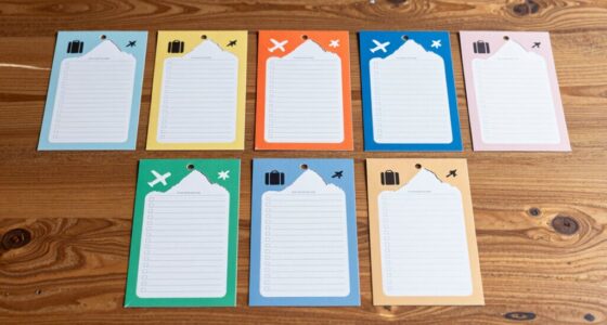 top travel packing list pads