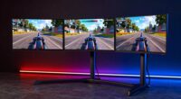 top triple monitor rigs