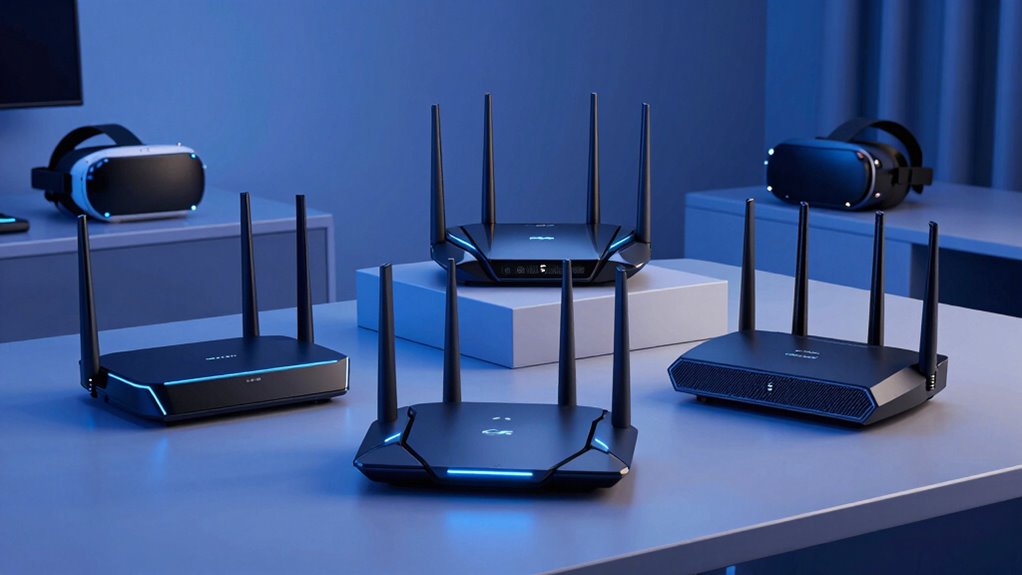 top vr streaming tri band routers