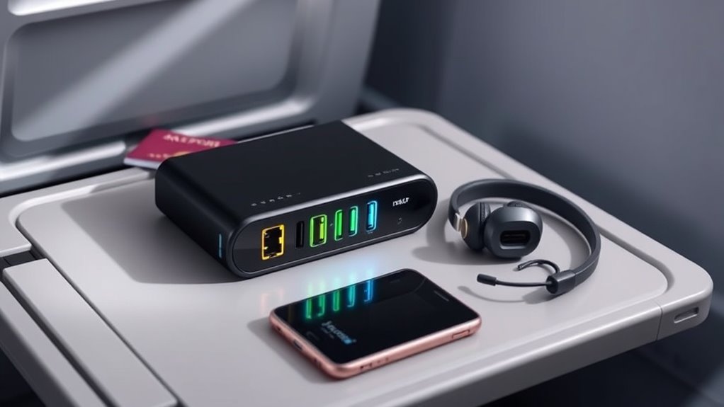 travel friendly power station features