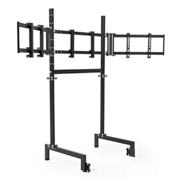 Suppllueer Triple Monitor Stand for Racing Simulators