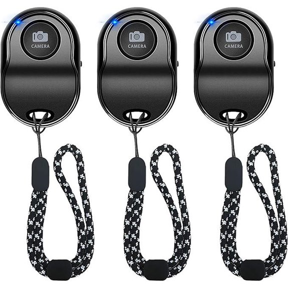 Bluetooth Remote Shutter for iPhone & Android (3 Pack)