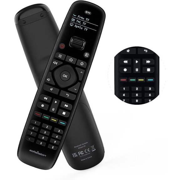 SofaBaton U2 Universal Remote with App & Backlight