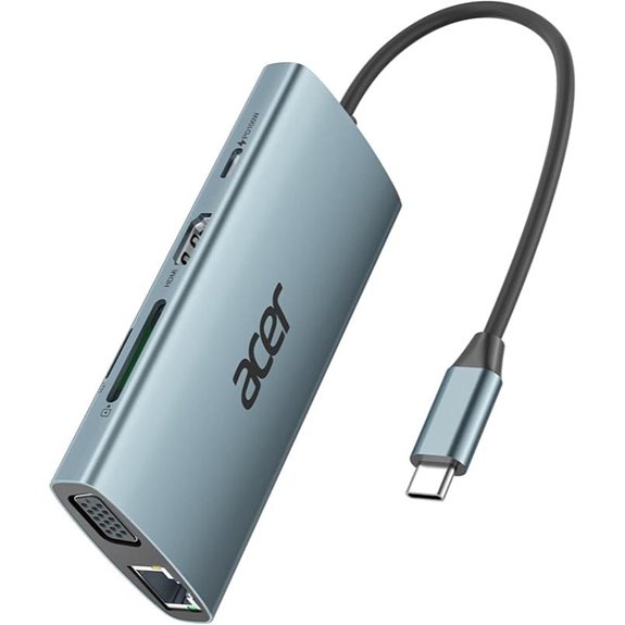 Acer 9-in-1 USB-C Hub with 4K HDMI & Power