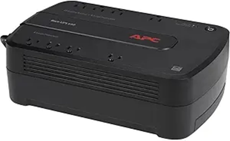 APC BE650G1 UPS Battery Backup and Surge Protector