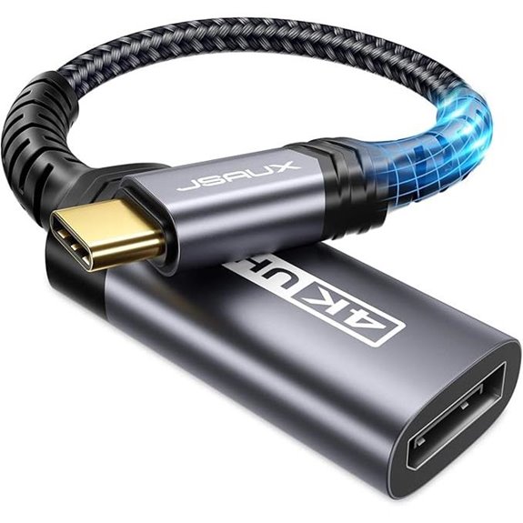 JSAUX USB C to DisplayPort Adapter 4K
