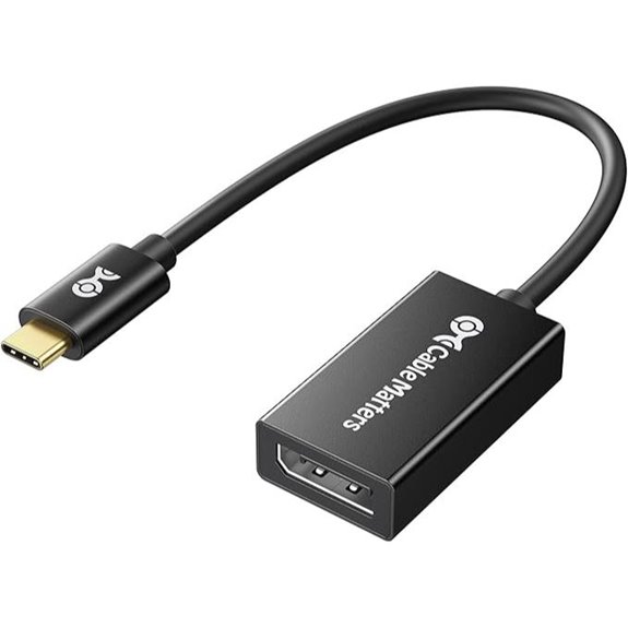 Cable Matters USB-C to DisplayPort 1.4 Adapter