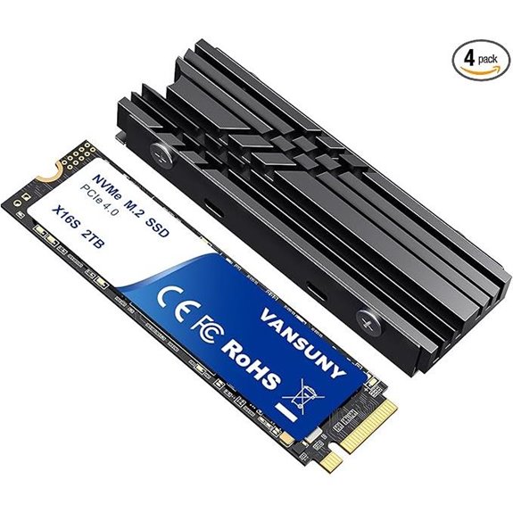 Vansuny 2TB NVMe M.2 SSD with Heatsink