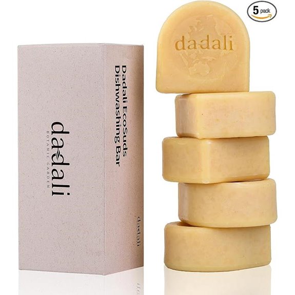Dadali Solid Dish Soap Bar Vegan Grease-Cutting Plastic-Free