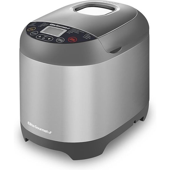 Elite Gourmet Bread Maker with 3 Loaf Sizes