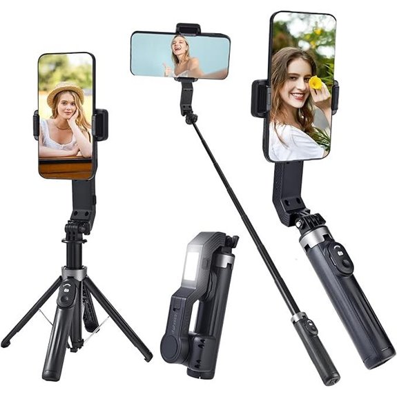 3-in-1 Phone Stabilizer & Tripod for Video Recording