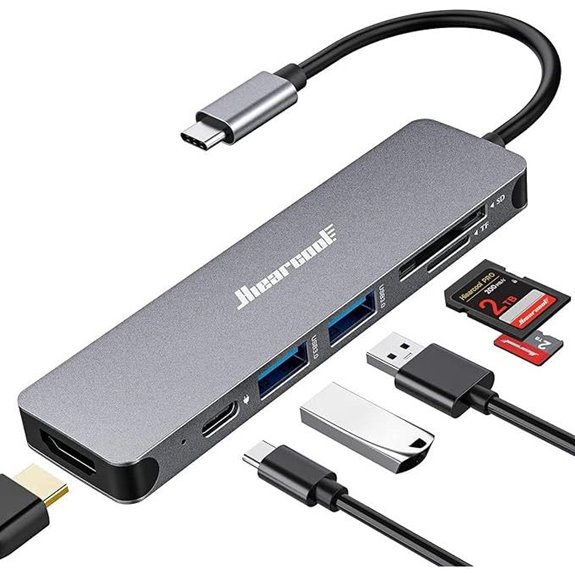 Hiearcool 7-in-1 USB-C Hub for MacBook