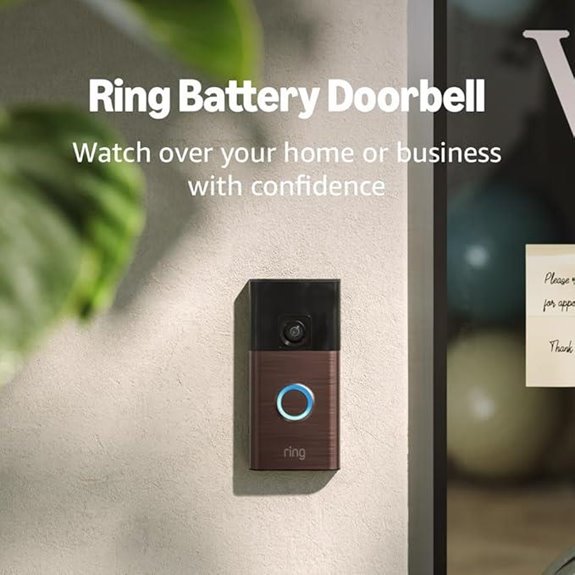 Ring Battery Doorbell with Video & Motion Alerts
