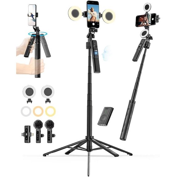 USKEYVISION Vlogging Kit for iPhone & Android