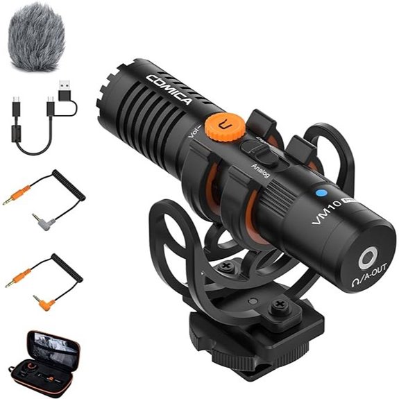 COMICA VM10 PRO Microphone for Vlogging & Streaming