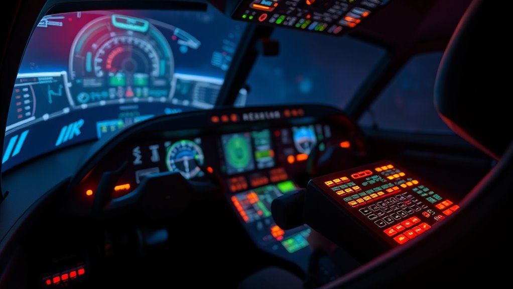 vr flight sim controls