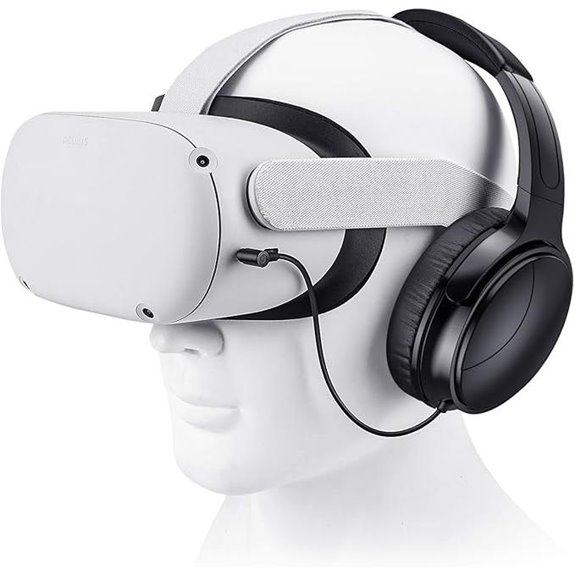 SARLAR VR Gaming Headphones with Noise-Isolating Ear Pads