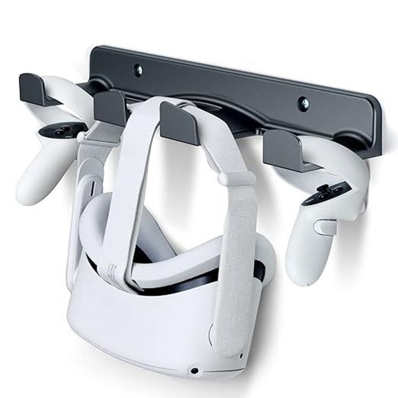 VR Headset Wall Mount & Controller Holder