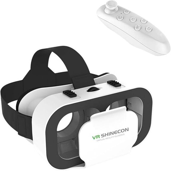 VR Headset for iPhone & Android with Controller