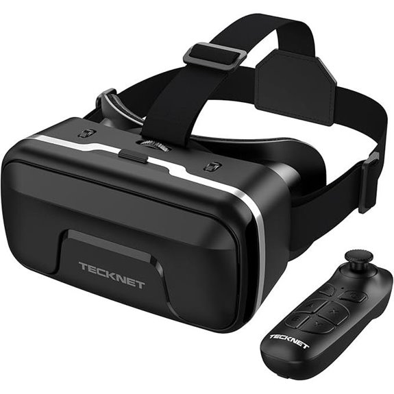 TECKNET VR Headset with Bluetooth Controller