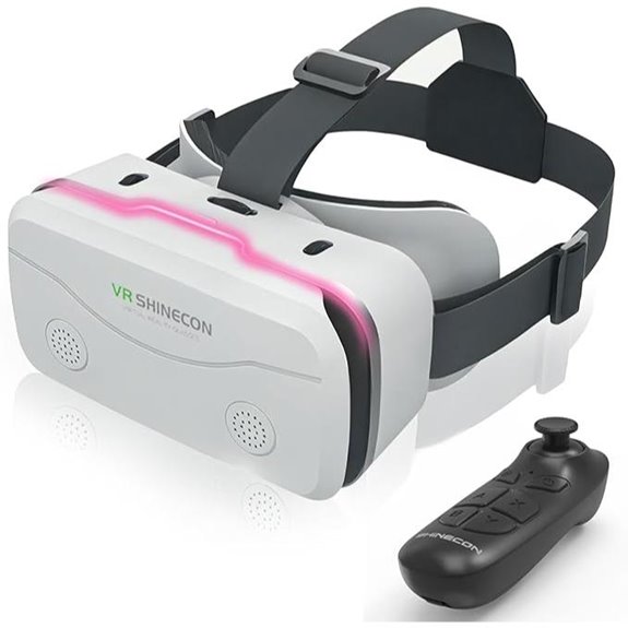 VR Smartphone Headset with Bluetooth Controller