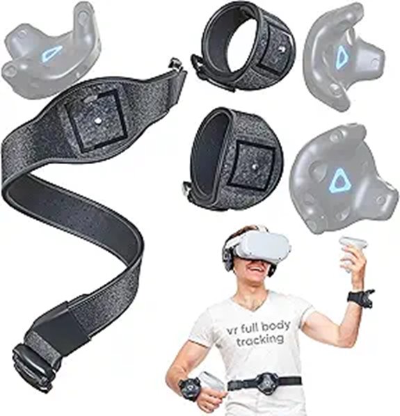 Skywin VR Tracker Belt and Hand Straps (3 Pieces)