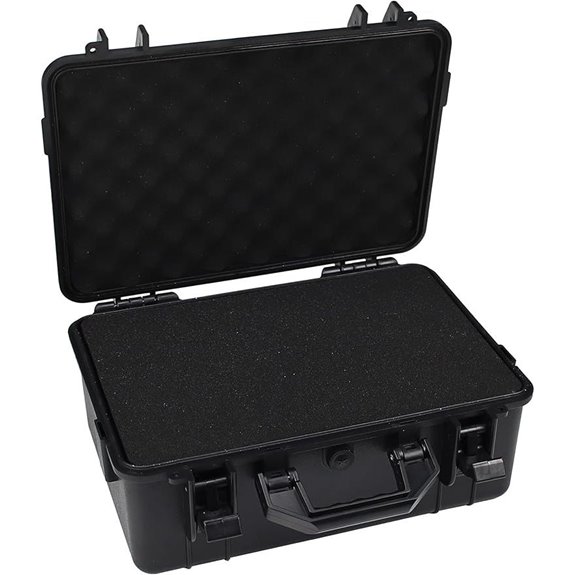 Camera Hard Case with Foam Protection Waterproof Storage