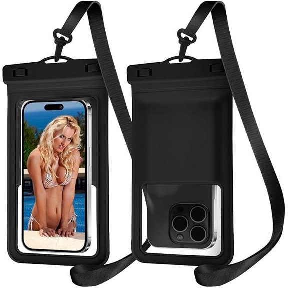 Waterproof Phone Pouch with Card Holder for iPhone