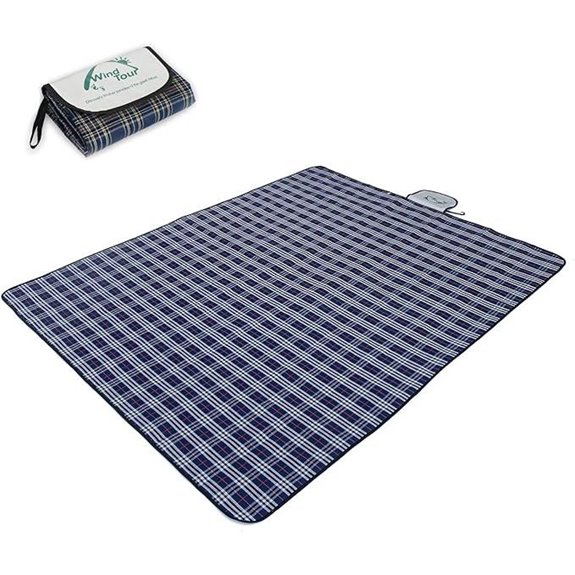Wind Tour Waterproof Picnic Blanket with Carry Strap