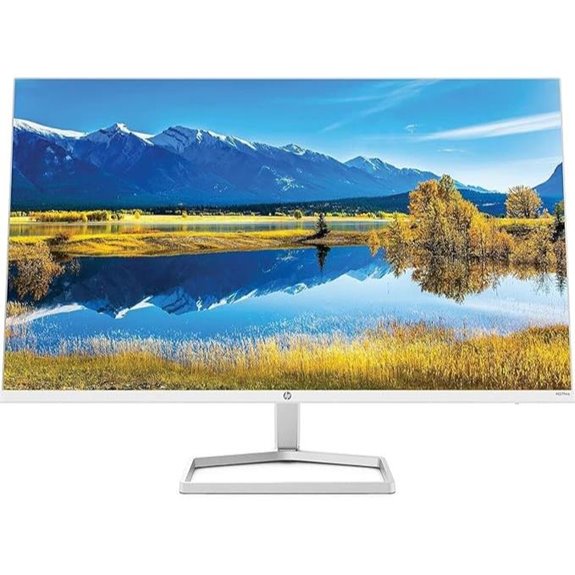 HP M27fwa 27-in FHD IPS LED Backlit Monitor with Audio White Color