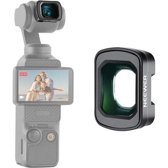 NEEWER 0.75X Wide Angle Lens for DJI Osmo Pocket