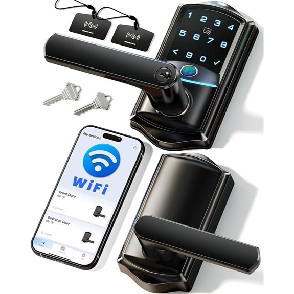 Veise VE029 WiFi Smart Fingerprint Door Lock