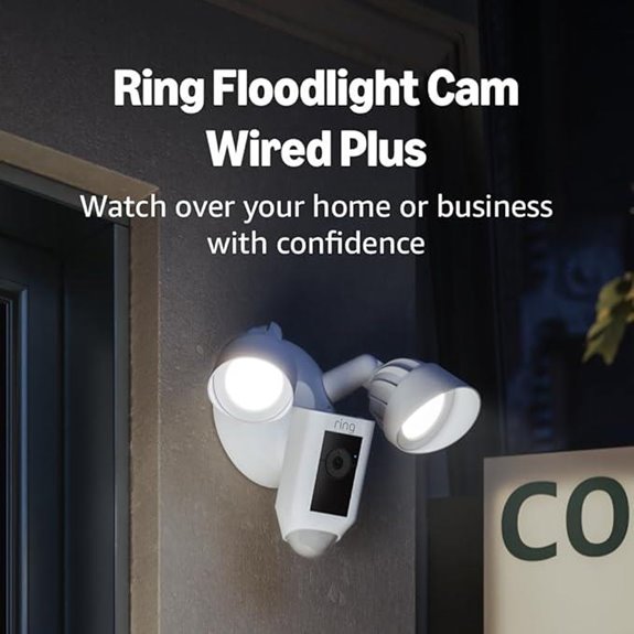 Ring Floodlight Cam Wired Plus with HD Video