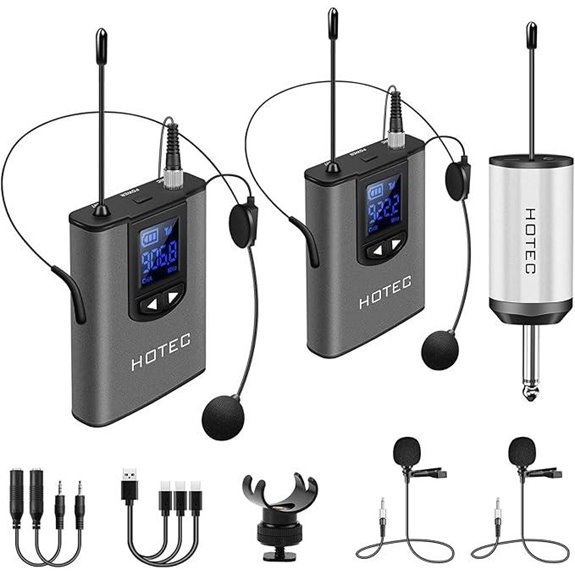 Hotec Wireless System with Dual Microphones