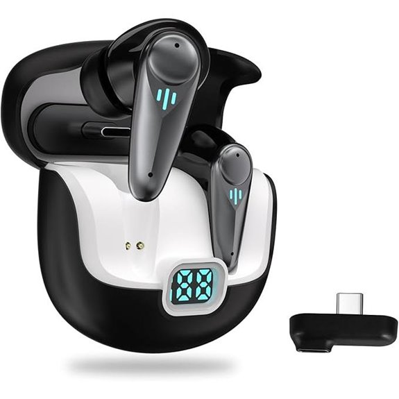 Wireless Gaming Earbuds with ANC and Low Latency