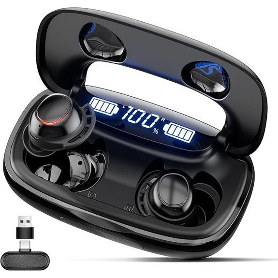 IAMJOY Wireless Gaming Earbuds with LED Display