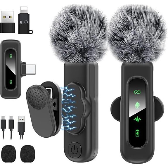 wireless microphone for smartphones