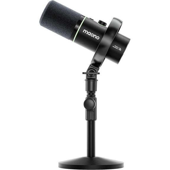 MAONO PD200W Wireless Podcast Microphone with Stand