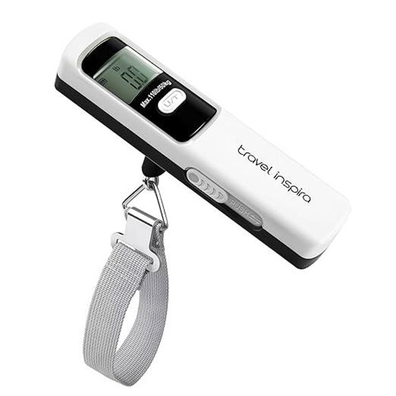 Battery-Free Luggage Scale for Travel 50 kg